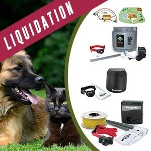 Liquidation sur les colliers PetSafe